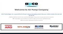 Desktop Screenshot of airpump.com