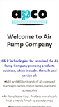 Mobile Screenshot of airpump.com